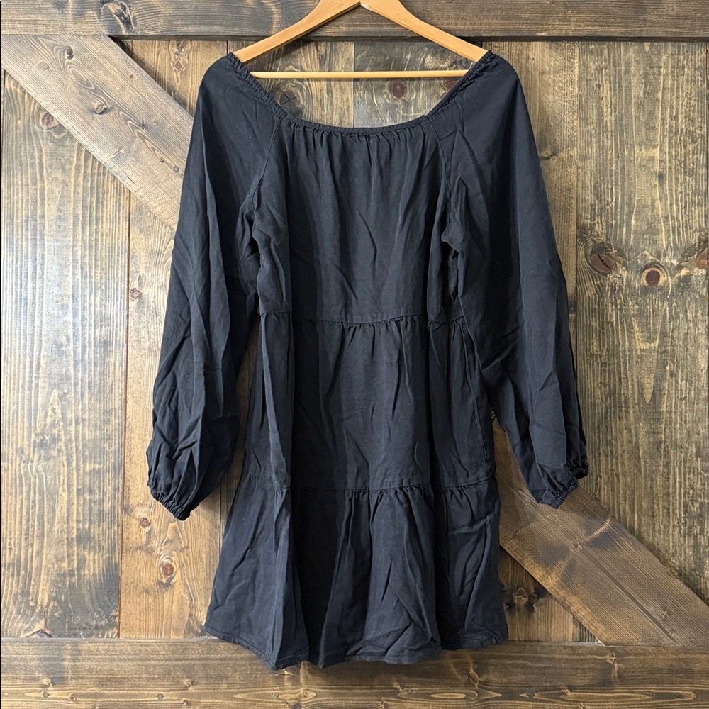 AMADI x ANTHROPOLOGIE Tencel Tiered Dress - Picture 4 of 8
